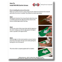 How to: Install MS-995 Carrier Arrows
