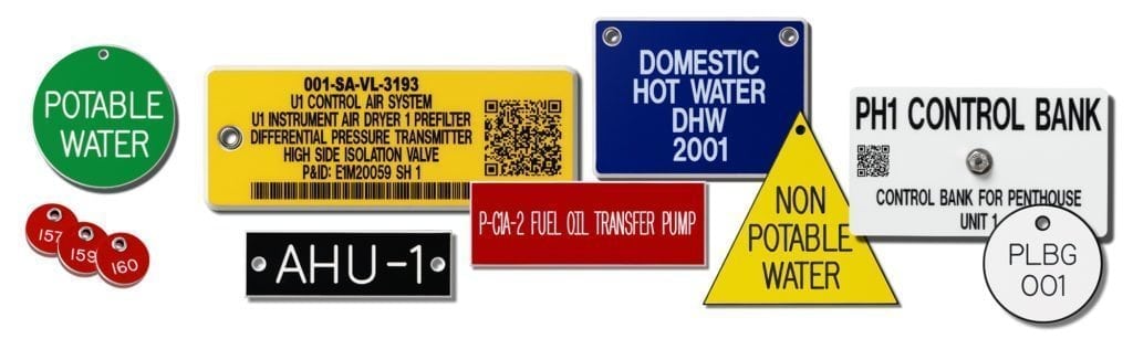 Identification Tags from Marking Services Canada