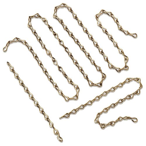 Jack Chain Fasteners - Brass or Stainless Steel