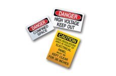 MSC MS-900 Self-Adhesive Safety Signs