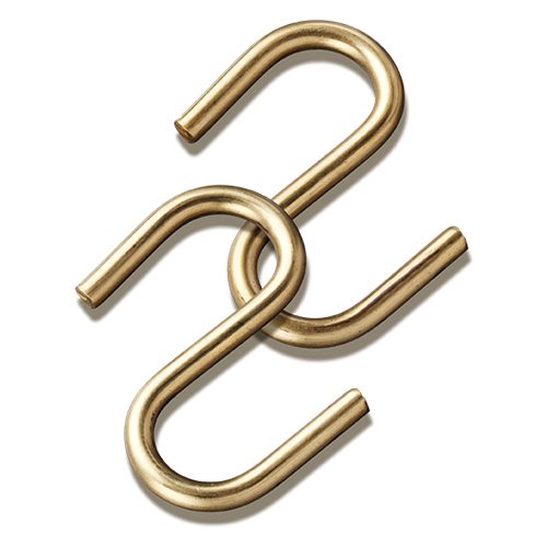 MSC offers solid brass or 304 stainless steel "S" Hook Fasteners