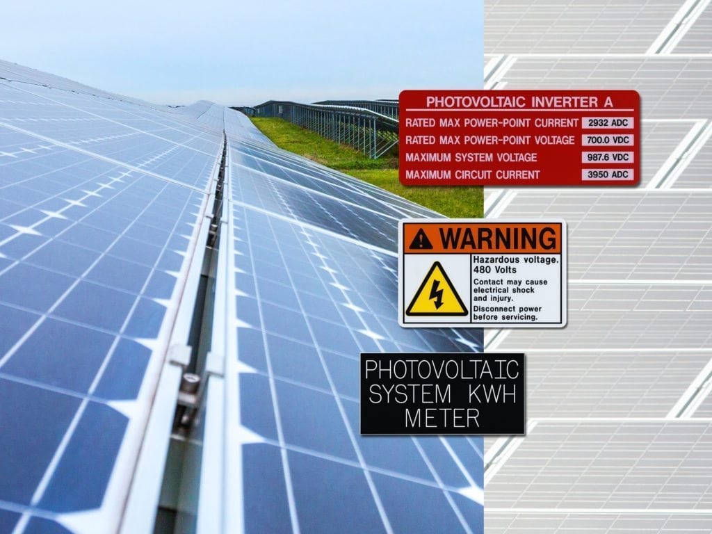 Solar Identification Marking Services Canada
