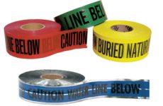 Marking Services offers various options for underground warning tape.
