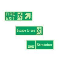 Photoluminescent Evacuation and Escape Signs from Marking Services