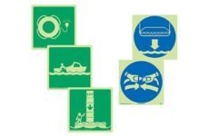 IMO Life Saving and Rescue Signs from MSC