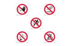 Marking Services Canada international safety prohibition pictograms