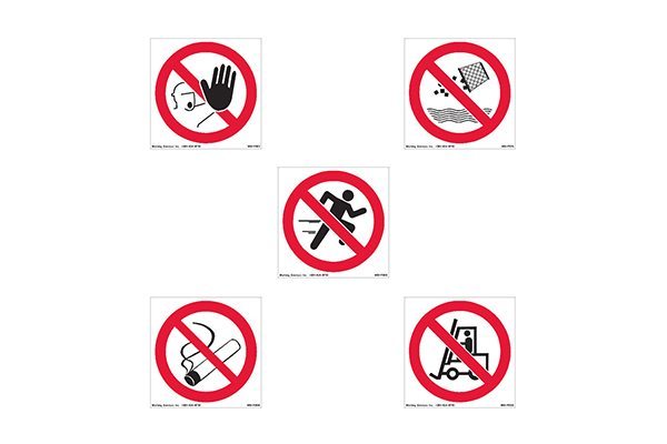 Marking Services Canada international safety prohibition pictograms