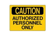 MS-215 Operation and Safety Signs from Marking Services Canada