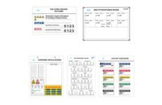 Marking Services Canada operation boards, signs and T-Card boxes