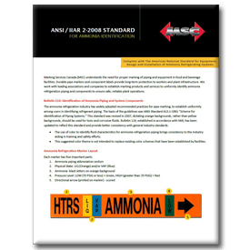 MSC ANSI / IIAR 2-2008 STANDARD FOR AMMONIA IDENTIFICATION