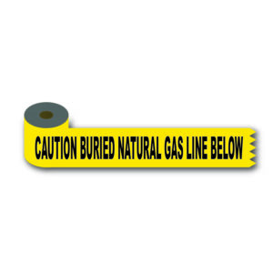 Underground Warning Tape - Natural Gas