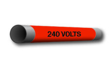 Coiled Conduit Marker - 240 Volts