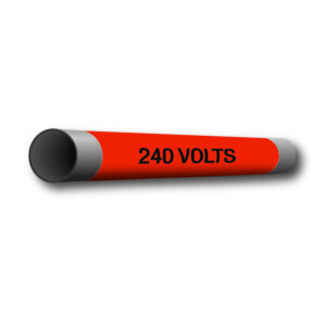 Coiled Conduit Marker - 240 Volts