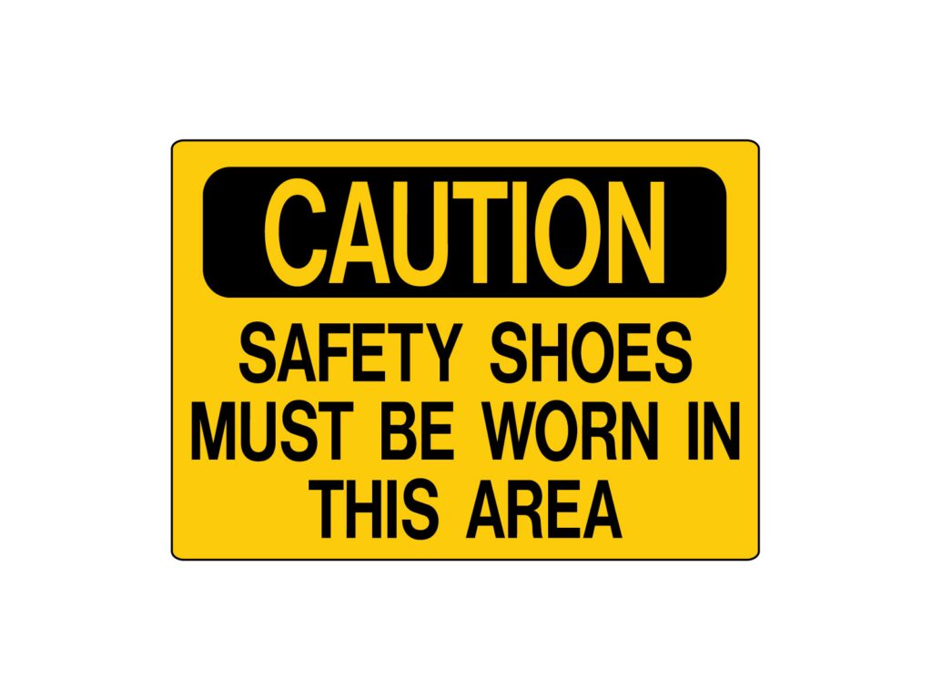 MS-900 Self-Adhesive Caution Operational & Safety Sign