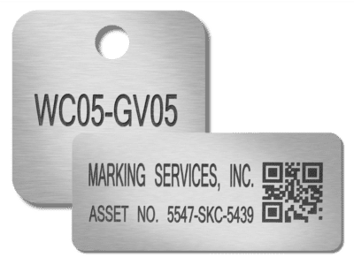 Stainless Steel Equipment Tags